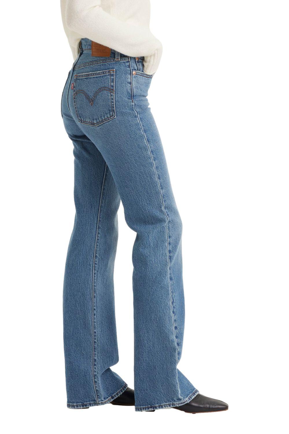 Jeans Mujer Wedgie Boot Azul Levis A8710-0002-1
