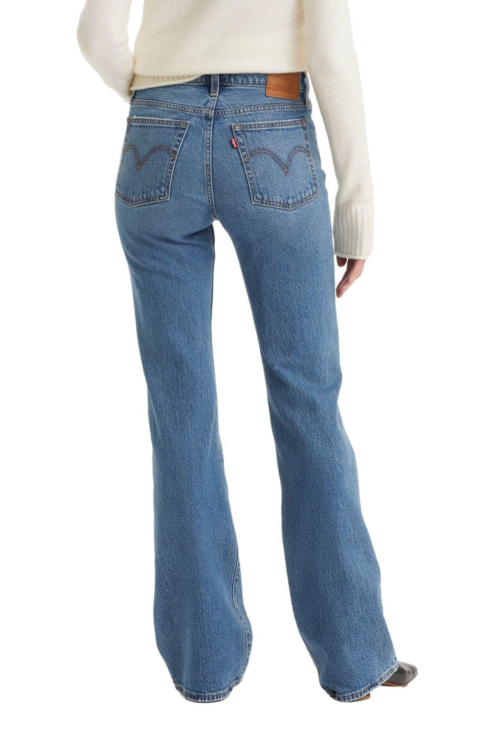 Jeans Mujer Wedgie Boot Azul Levis A8710-0002-2