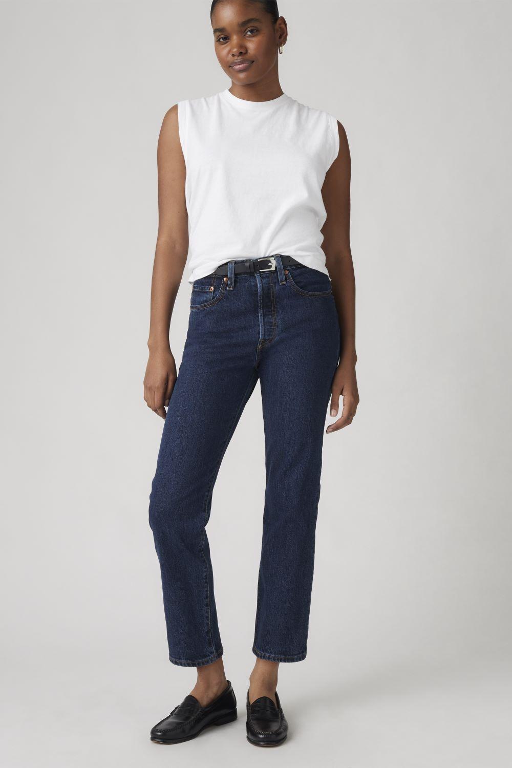 Jeans Mujer 501 Crop Azul Levis 36200-0179-4