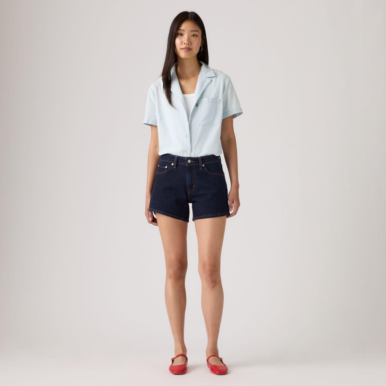 Short Mujer A Line Shorts Azul Levis 001S4-0040-1