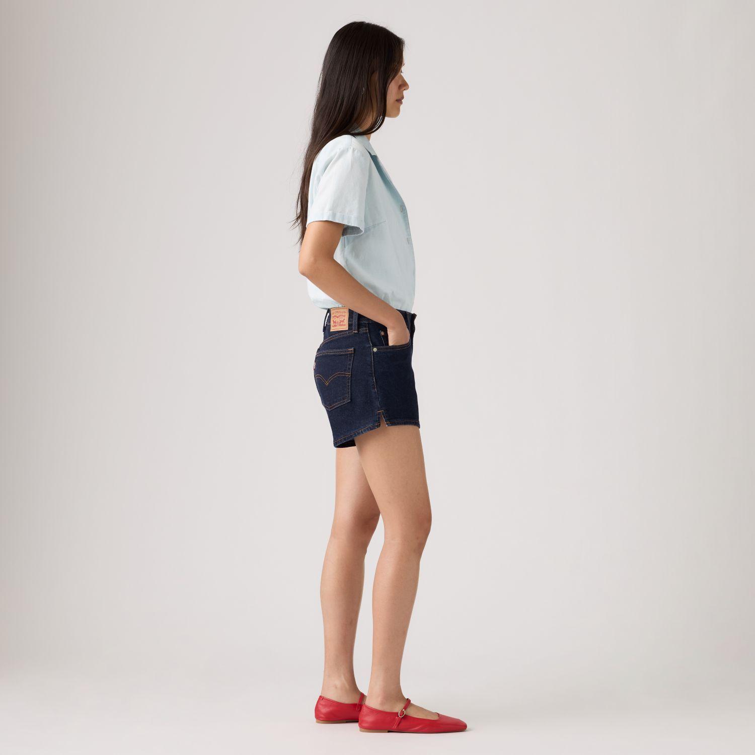 Short Mujer A Line Shorts Azul Levis 001S4-0040-2