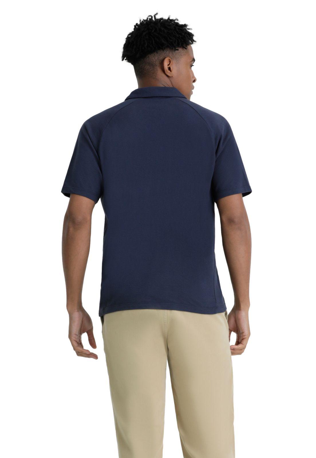 Polera Hombre Polo Go Raglan Regular Fit Azul A8826-0003-2