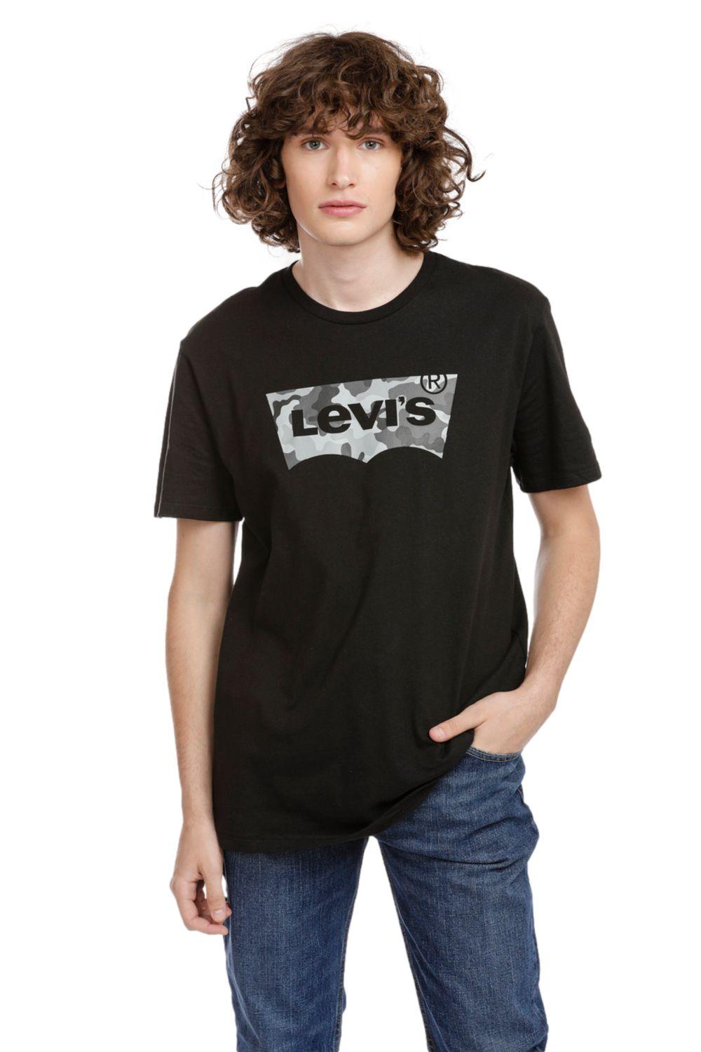 Polera Hombre Batwing Negro Levis 56195-0177-0