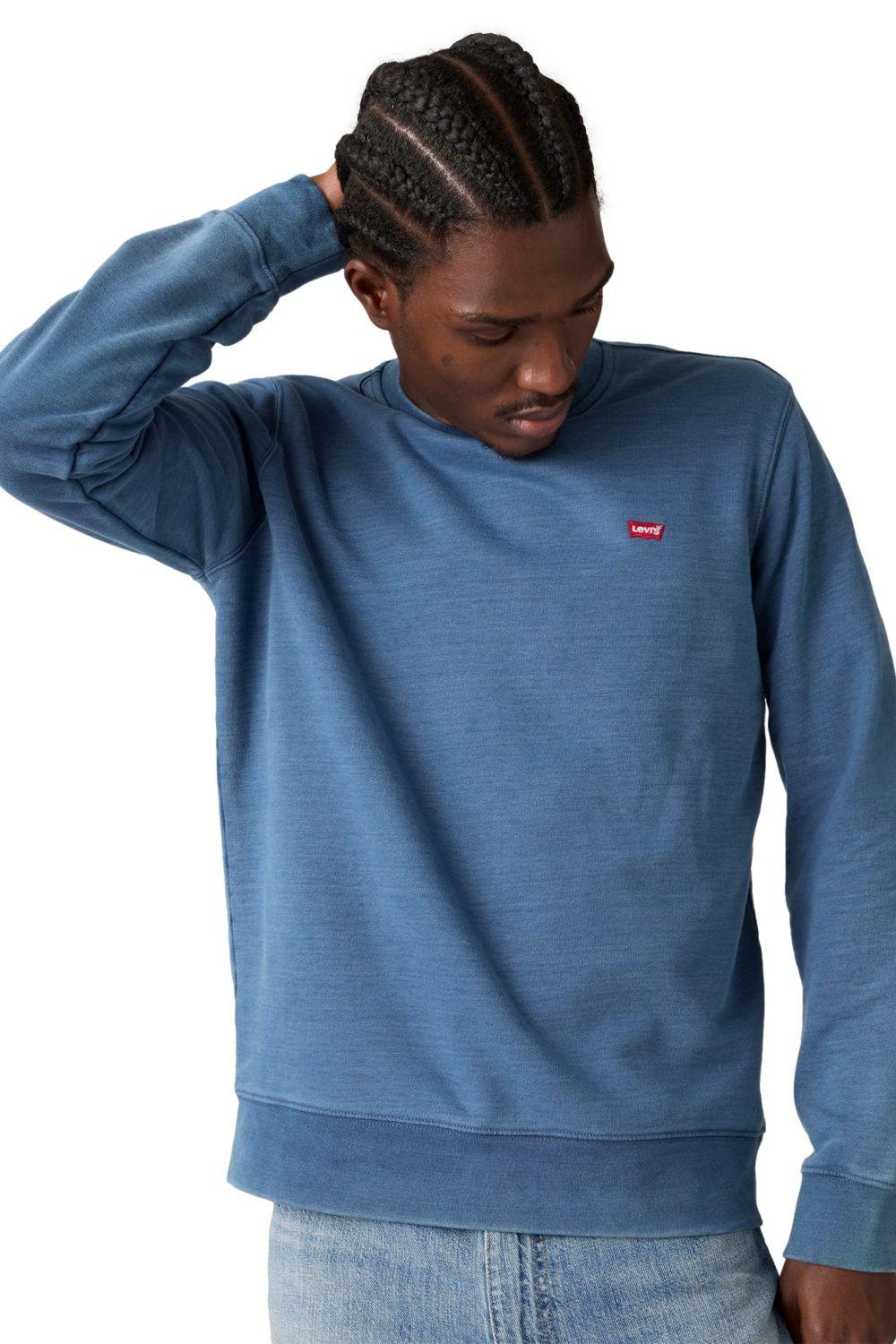 Polerón Hombre The Original Hm Crew Azul Levis 35909-0069-2