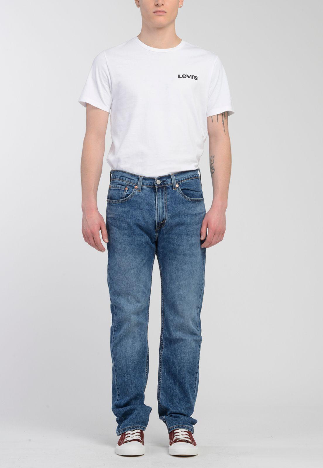 Jeans Hombre 505 Regular Fit Azul Oscuro Levis 00505-2552-3