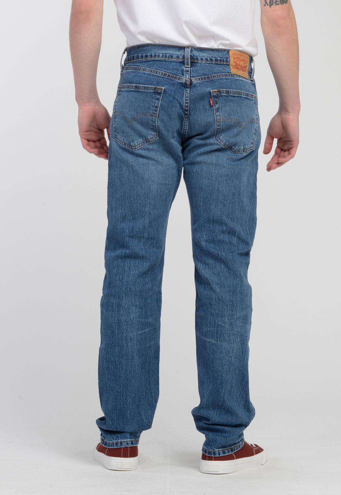 Jeans Hombre 505 Regular Fit Azul Oscuro Levis 00505-2552-1