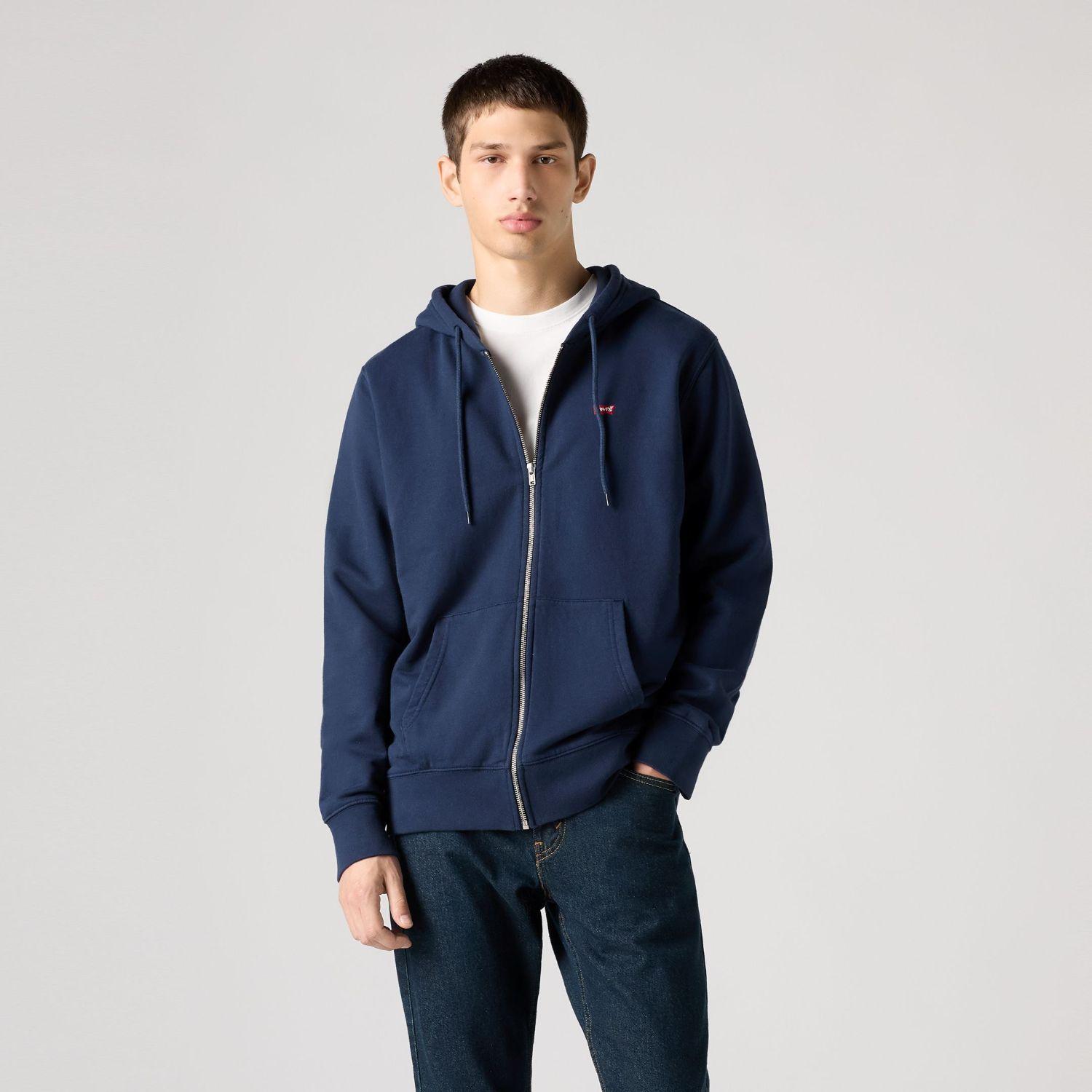 Polerón Hombre Zip Up Azul Marino Levis 34584-0011-0