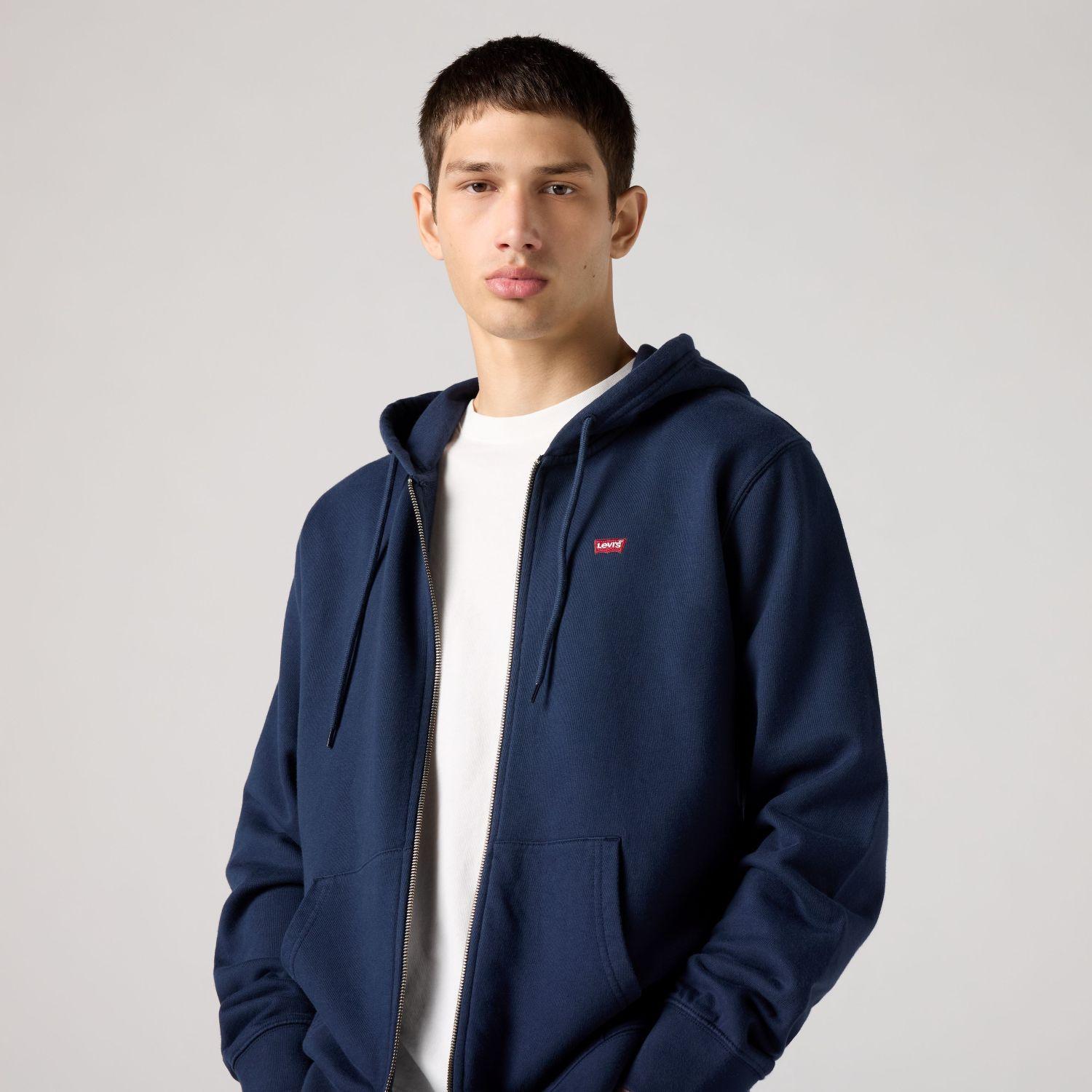 Polerón Hombre Zip Up Azul Marino Levis 34584-0011-2