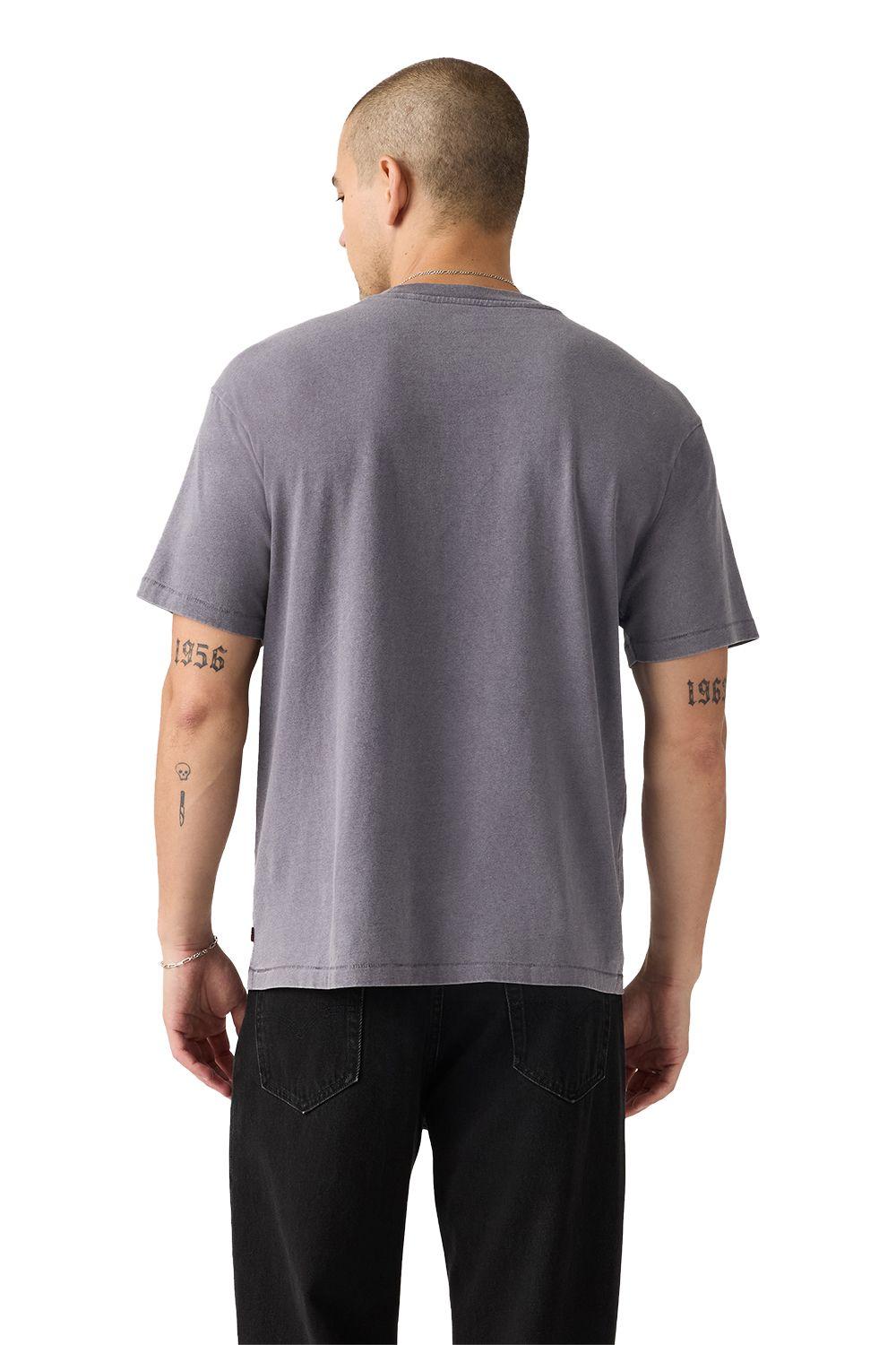 Polera Hombre Red Tab Vintage Tee Gris Levis A0637-0179-1