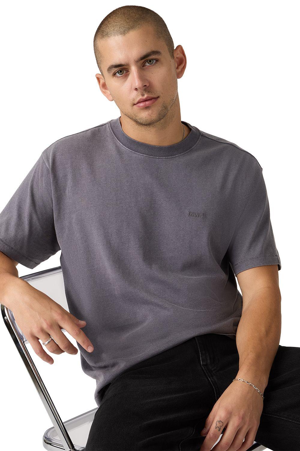 Polera Hombre Red Tab Vintage Tee Gris Levis A0637-0179-2