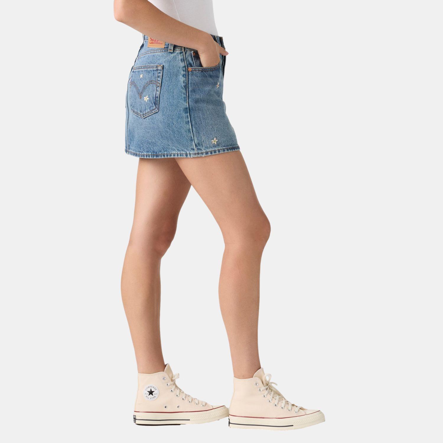 Falda Mujer Icon Skirt Azul Levis A4694-0070-2