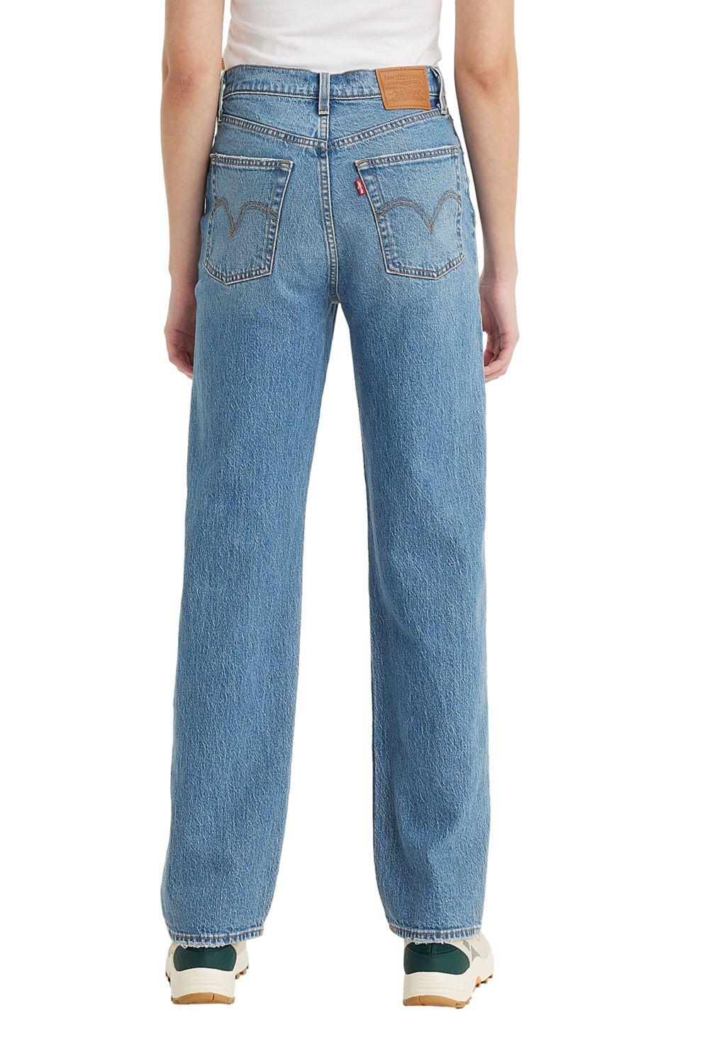 Jeans Mujer Ribcage Full Length Azul Levis 79078-0008-2