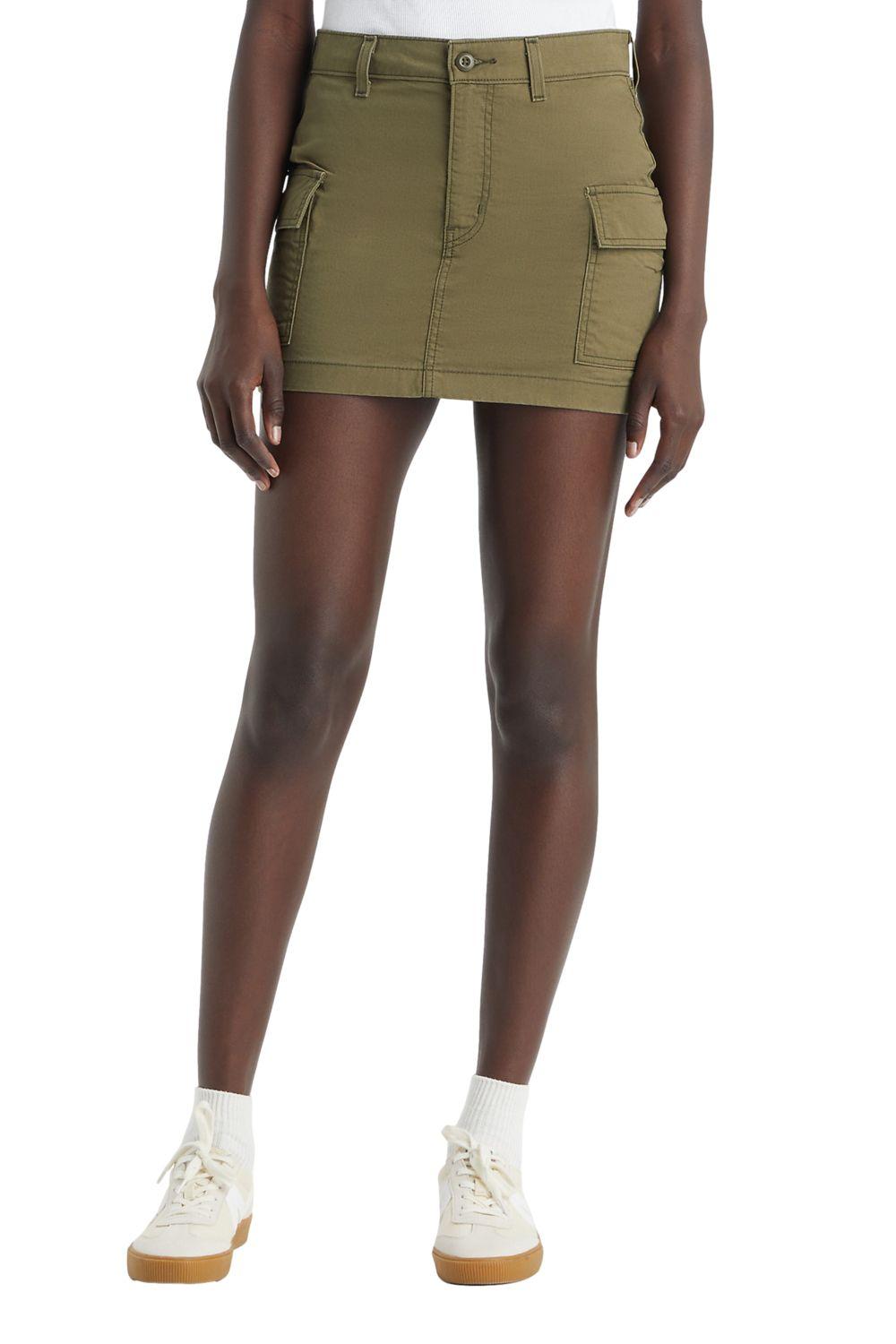 Falda Mujer Mini Cargo Verde Levis A7520-0001-0
