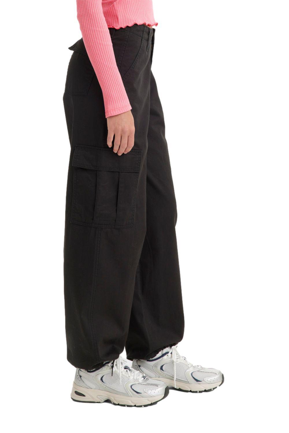 Jeans Mujer '94 Baggy Cargo Negro Levis A4707-0000-1