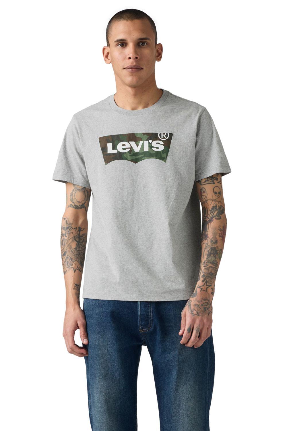 Polera Hombre Graphic Crewneck Tee Gris Levis 22491-1948-0
