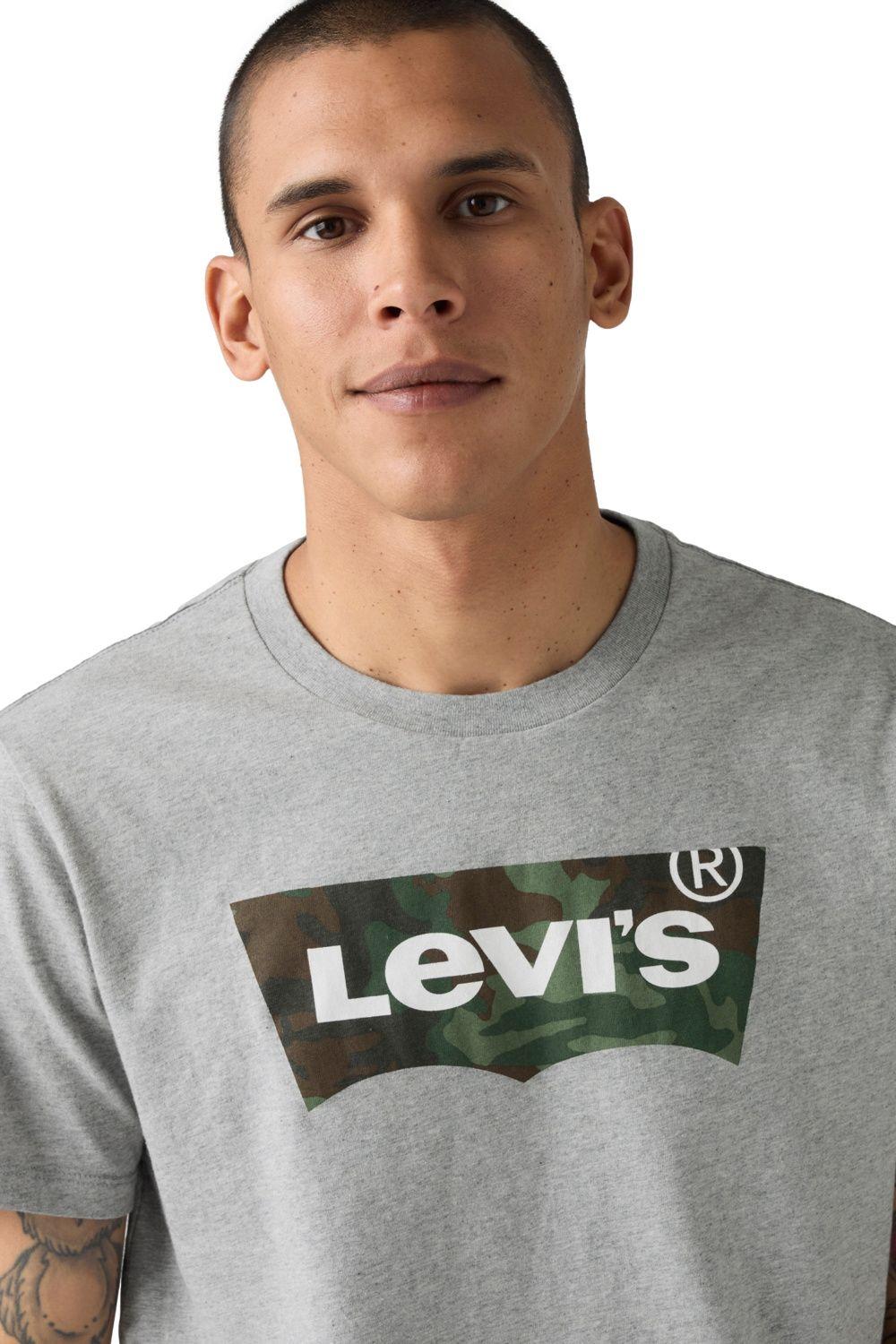 Polera Hombre Graphic Crewneck Tee Gris Levis 22491-1948-3
