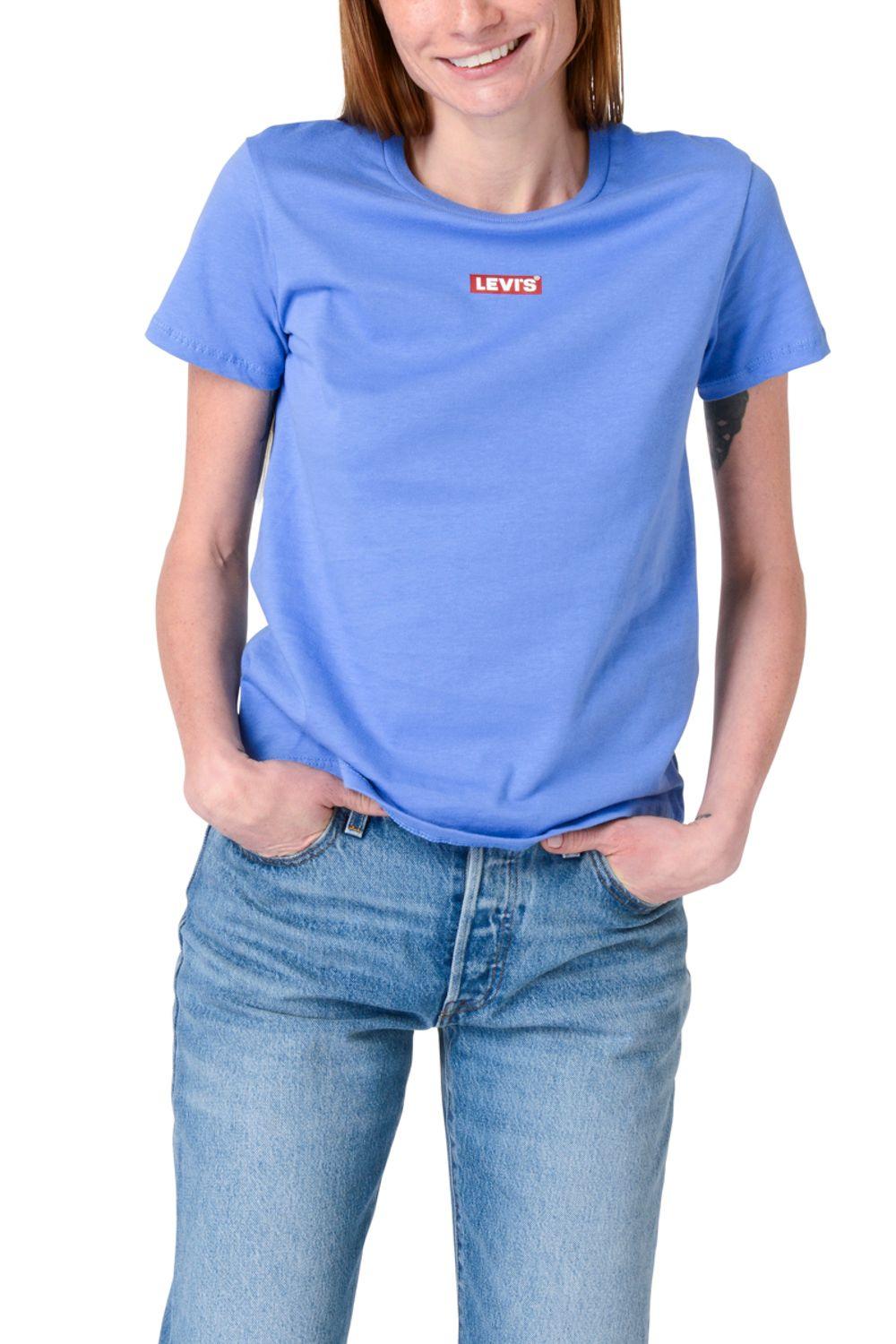 Polera Mujer Graphic Azul Levis A6126-0061-3