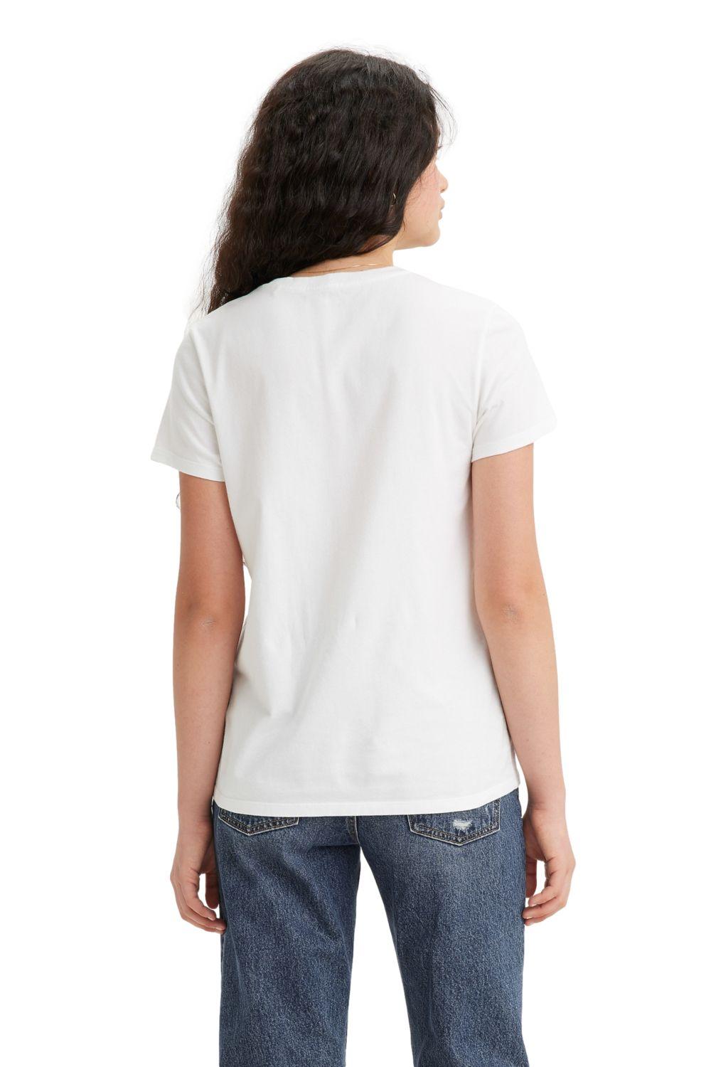 Polera Mujer Regular Logo Batwing Blanco Levis 17369-2521-1