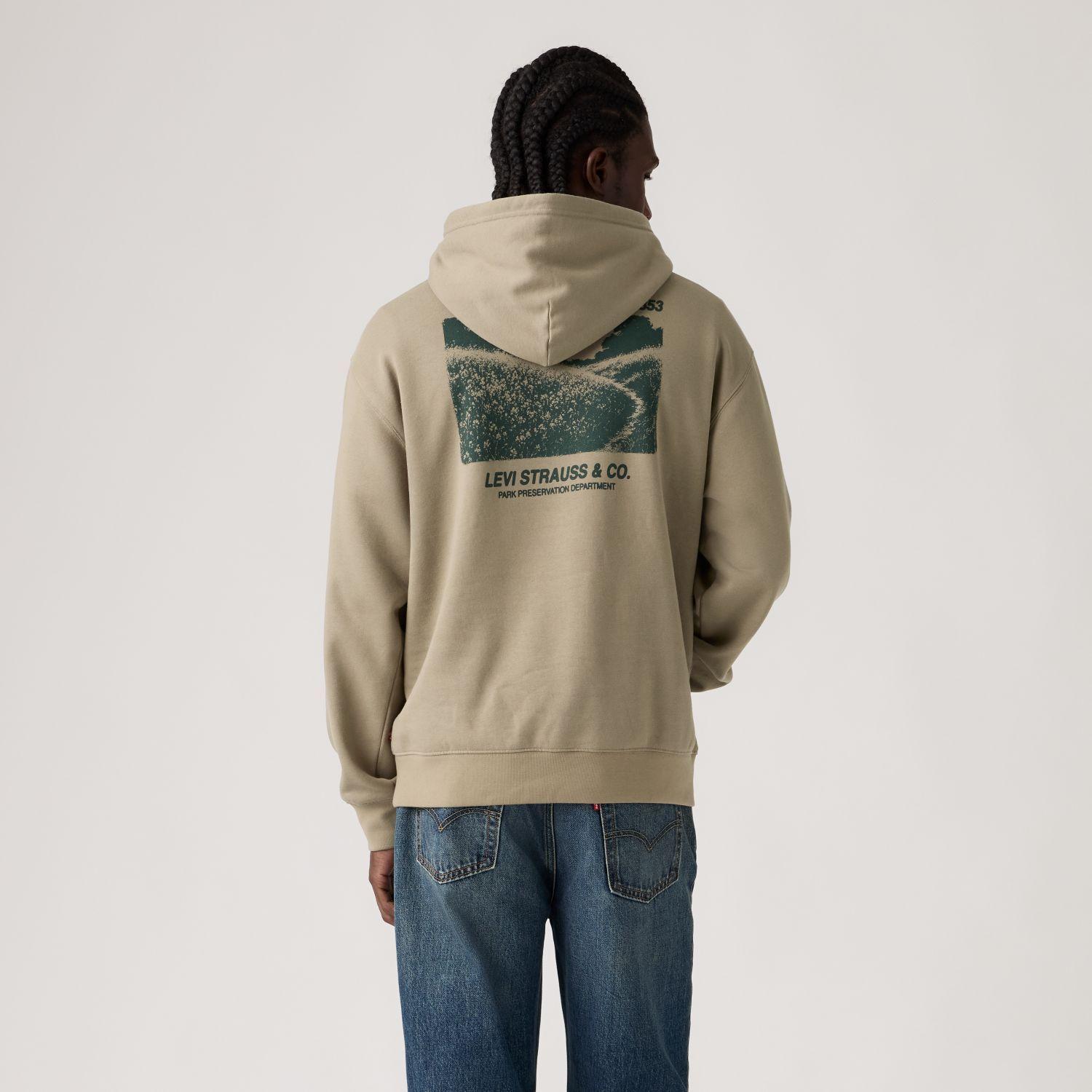Polerón Hombre Relaxed Graphic Po Café Levis 38479-0477-1