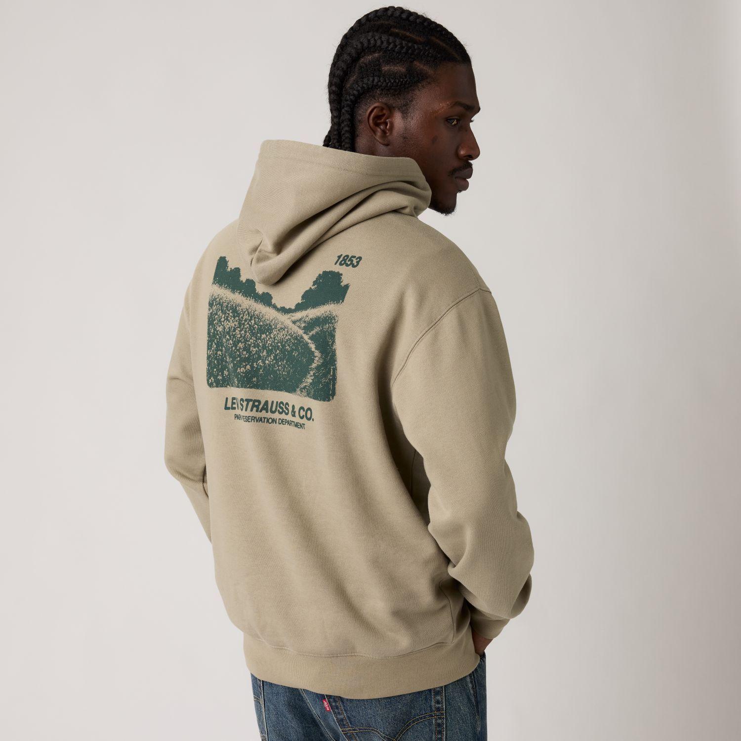 Polerón Hombre Relaxed Graphic Po Café Levis 38479-0477-2