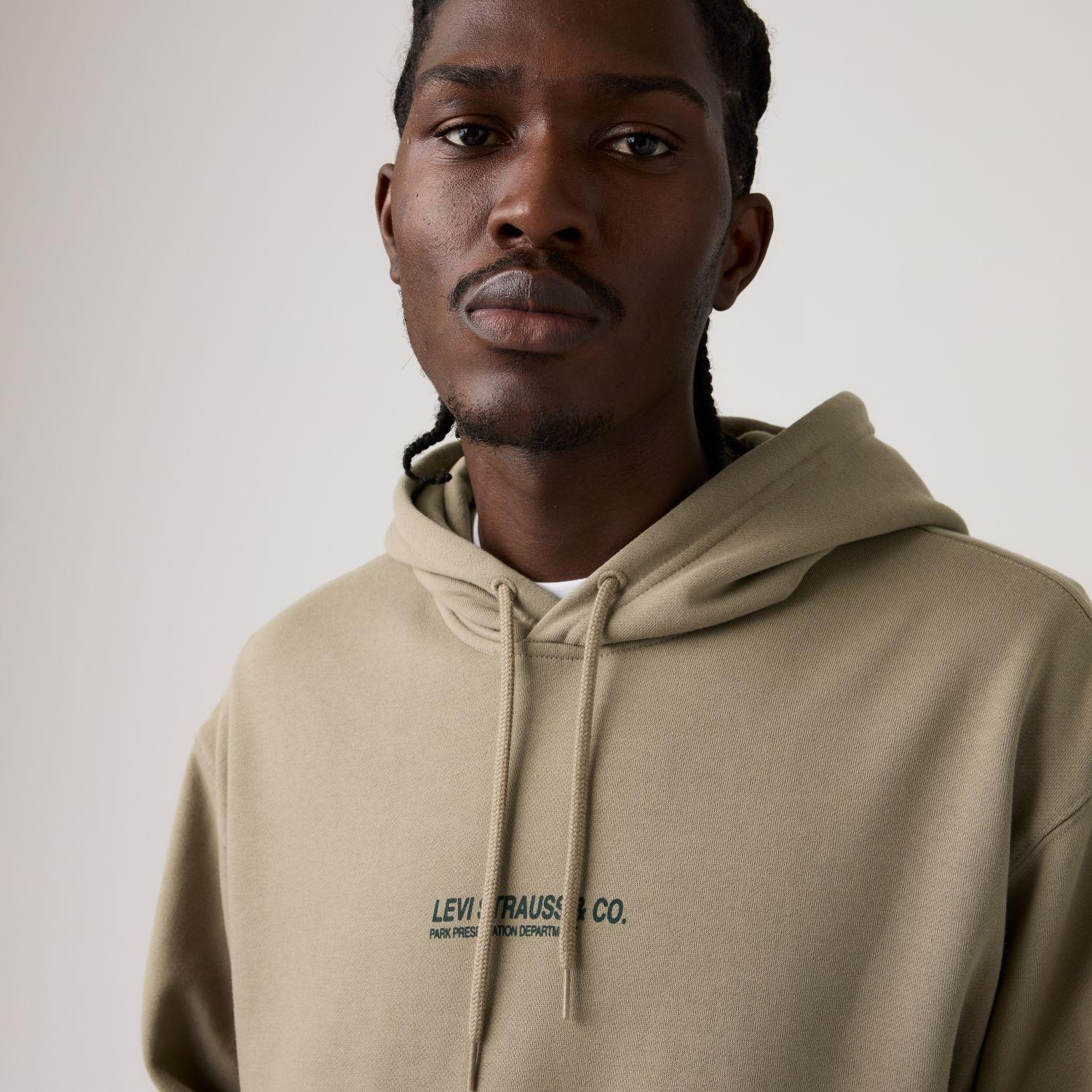 Polerón Hombre Relaxed Graphic Po Café Levis 38479-0477-3