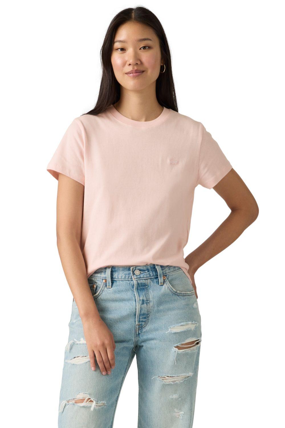 Polera Mujer Favorite Cotton Tee Rosado Levis 005J2-0018-0