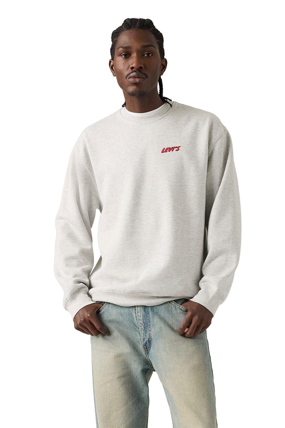 Polerón Hombre Relaxd Graphic Crew Gris Levis 38712-0489-0