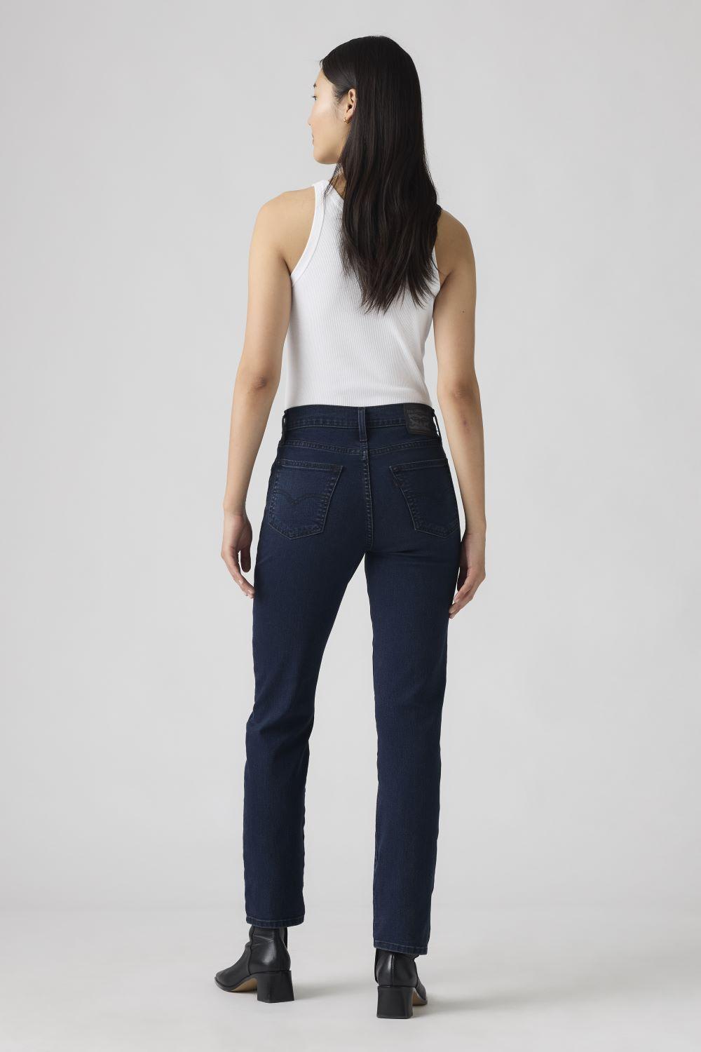 Jeans Mujer 724 High Rise Straight Azul Levis 18883-0396-3