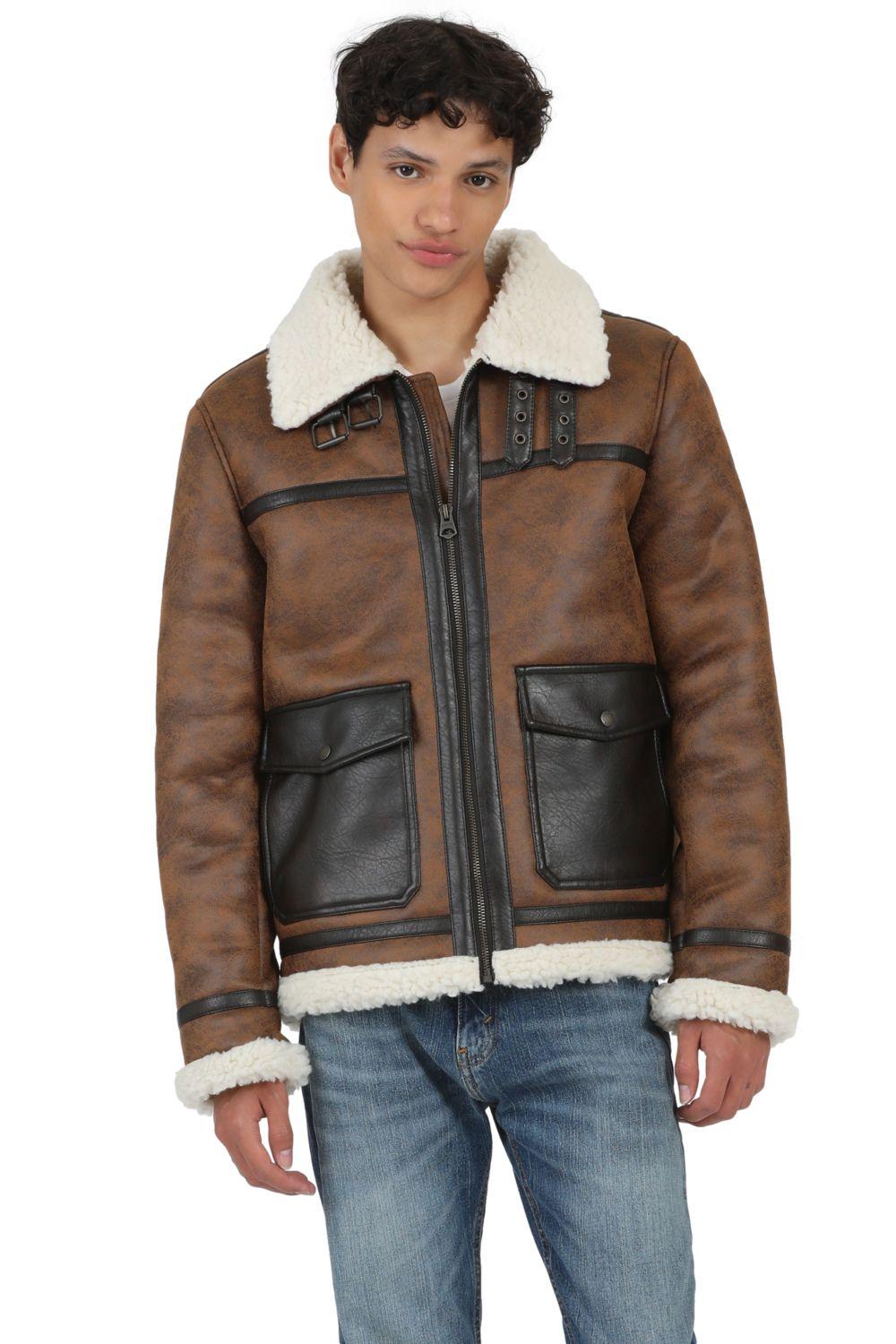 Chaqueta Hombre Aviadora Café Levis 59491-0186-0