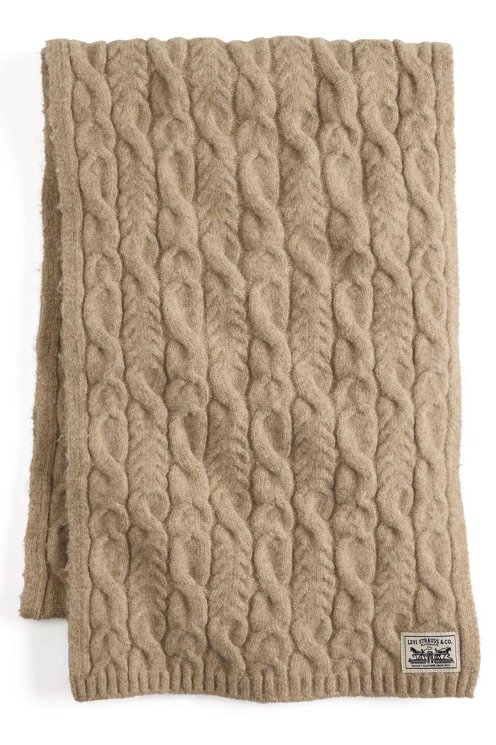 Bufanda Mujer Holiday Scarf Ov Beige Levis 004D6-0001-0
