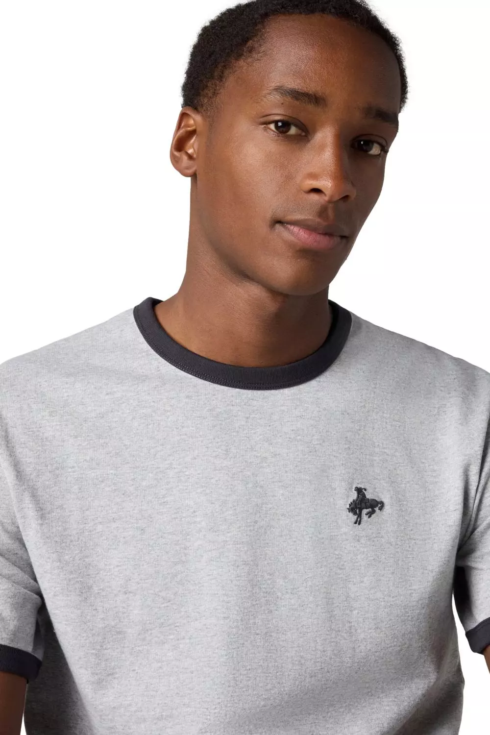 Polera Hombre Retro Emb Ringer Tee Gris Levis 003R5-0001-3