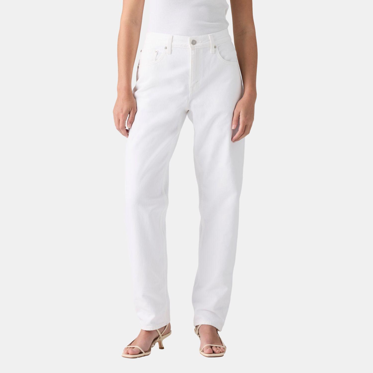 Jeans Mujer Loose Taper Blanco Levis 0083N-0003-0