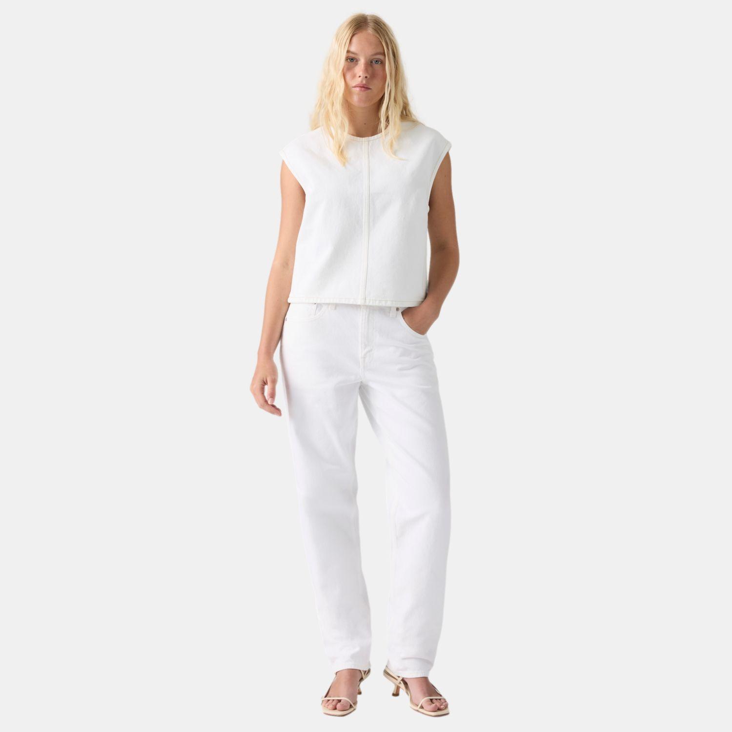 Jeans Mujer Loose Taper Blanco Levis 0083N-0003-1