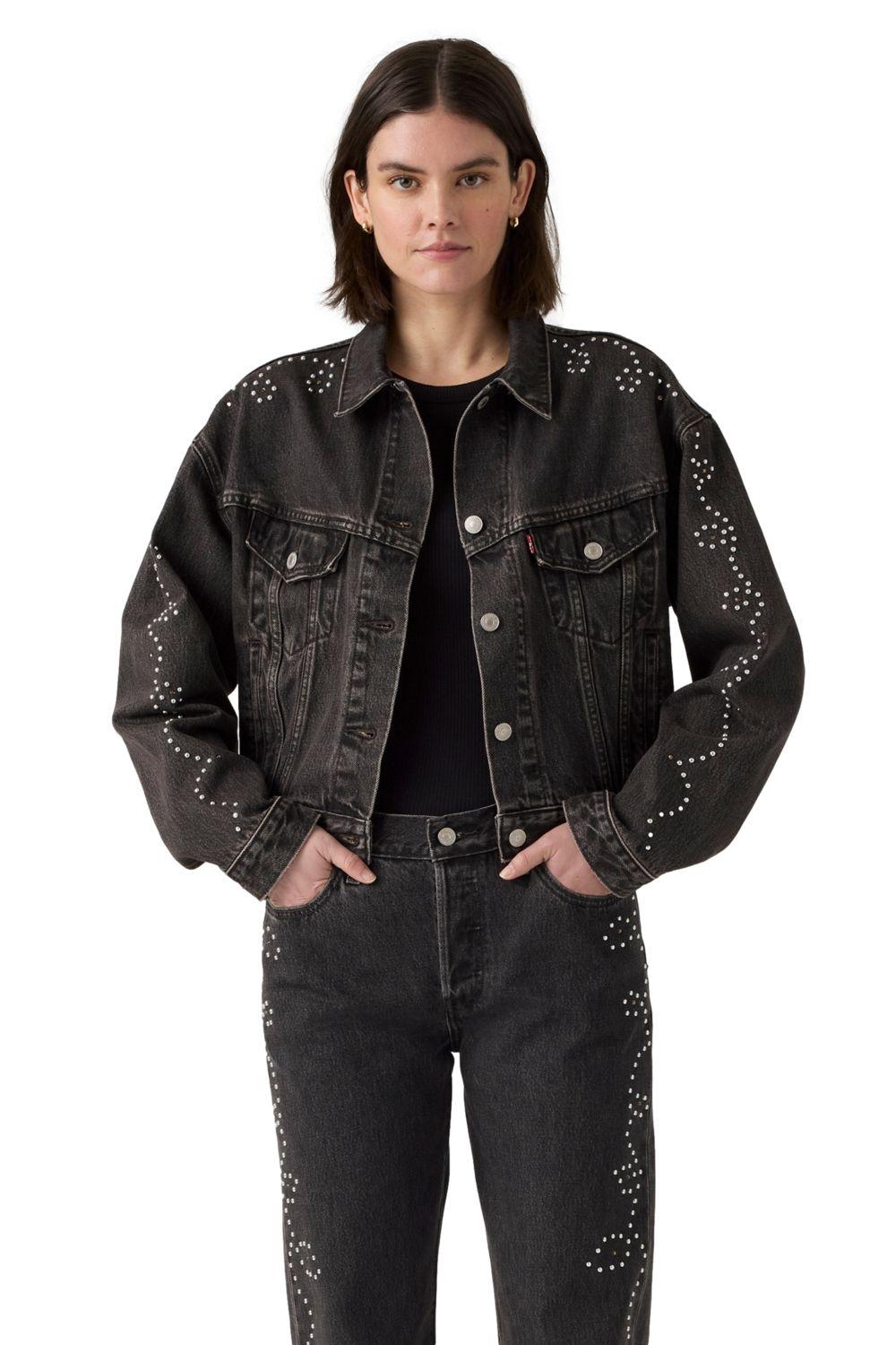 Chaqueta Mujer Shrunken 90s Negro Levis A9456-0003-0