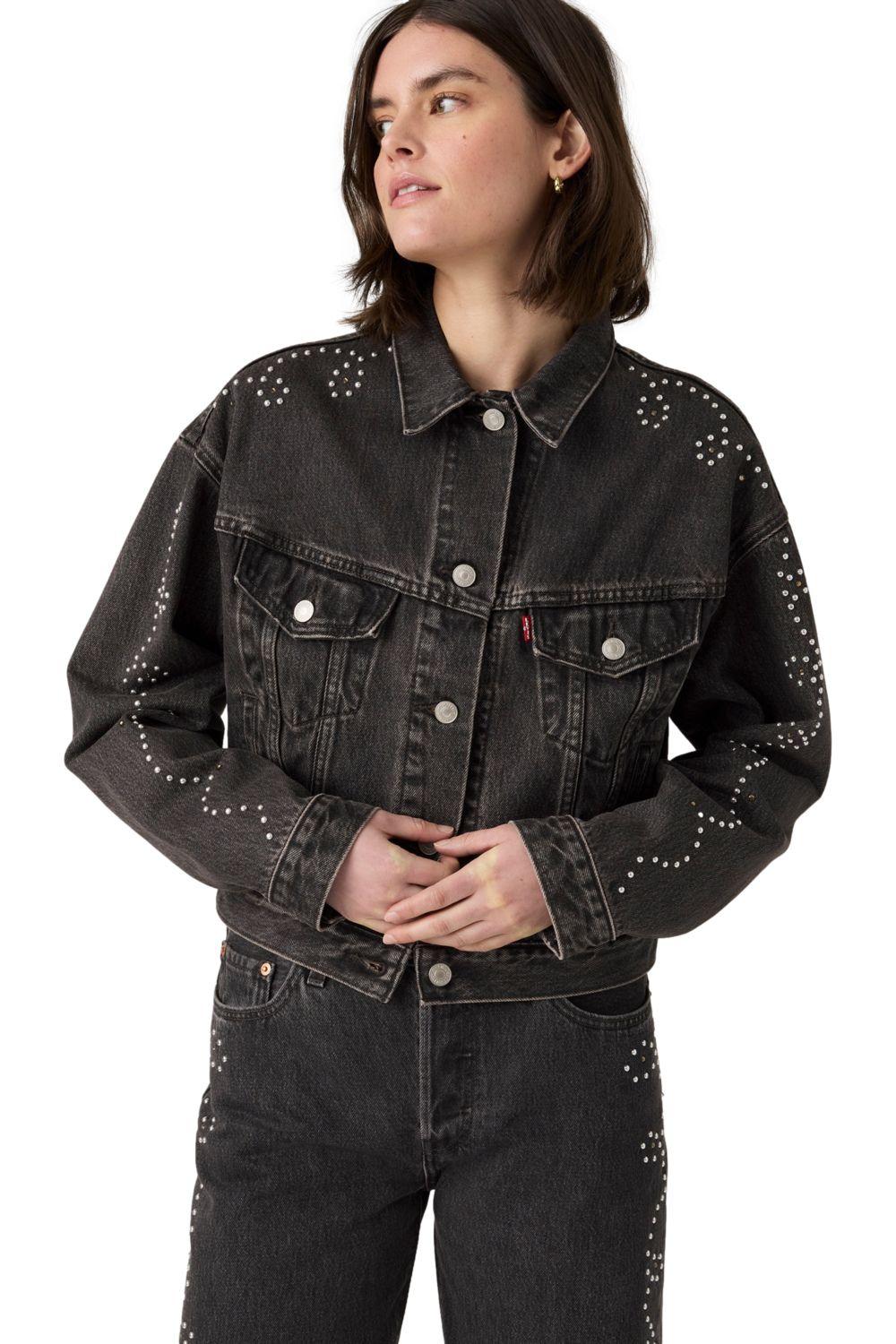 Chaqueta Mujer Shrunken 90s Negro Levis A9456-0003-2