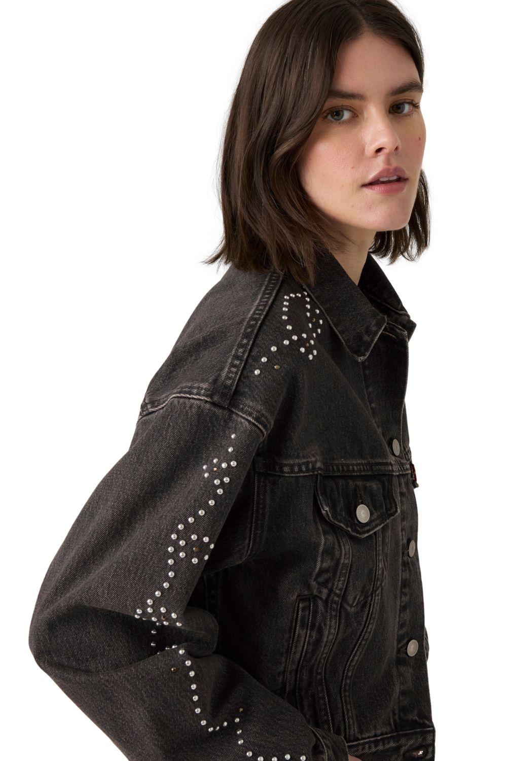 Chaqueta Mujer Shrunken 90s Negro Levis A9456-0003-3