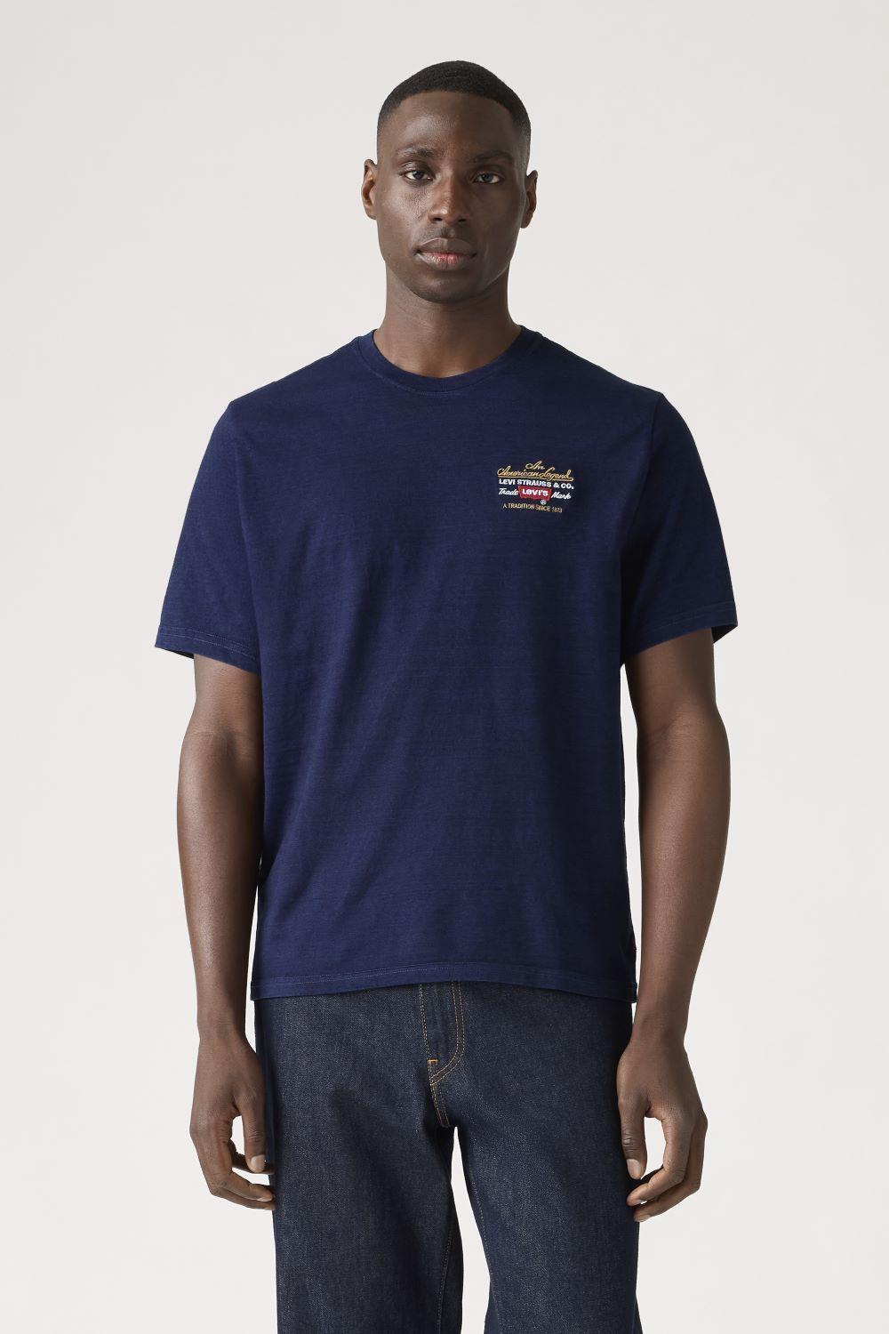 Polera Hombre Relaxed Fit Tee Azul Levis 16143-2256-0