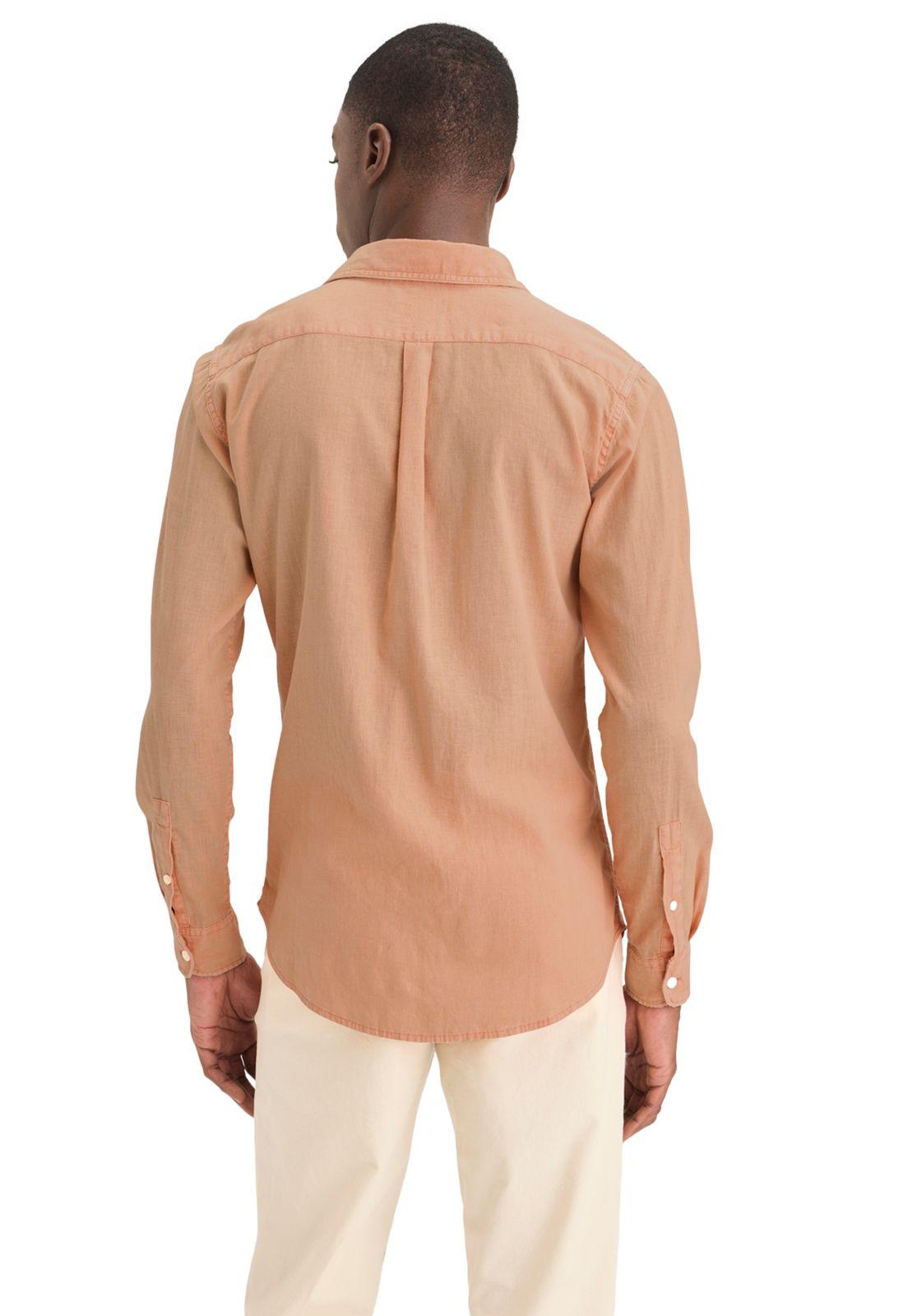 Camisa Hombre Original LS Slim Fit Naranja A1114-0166-2