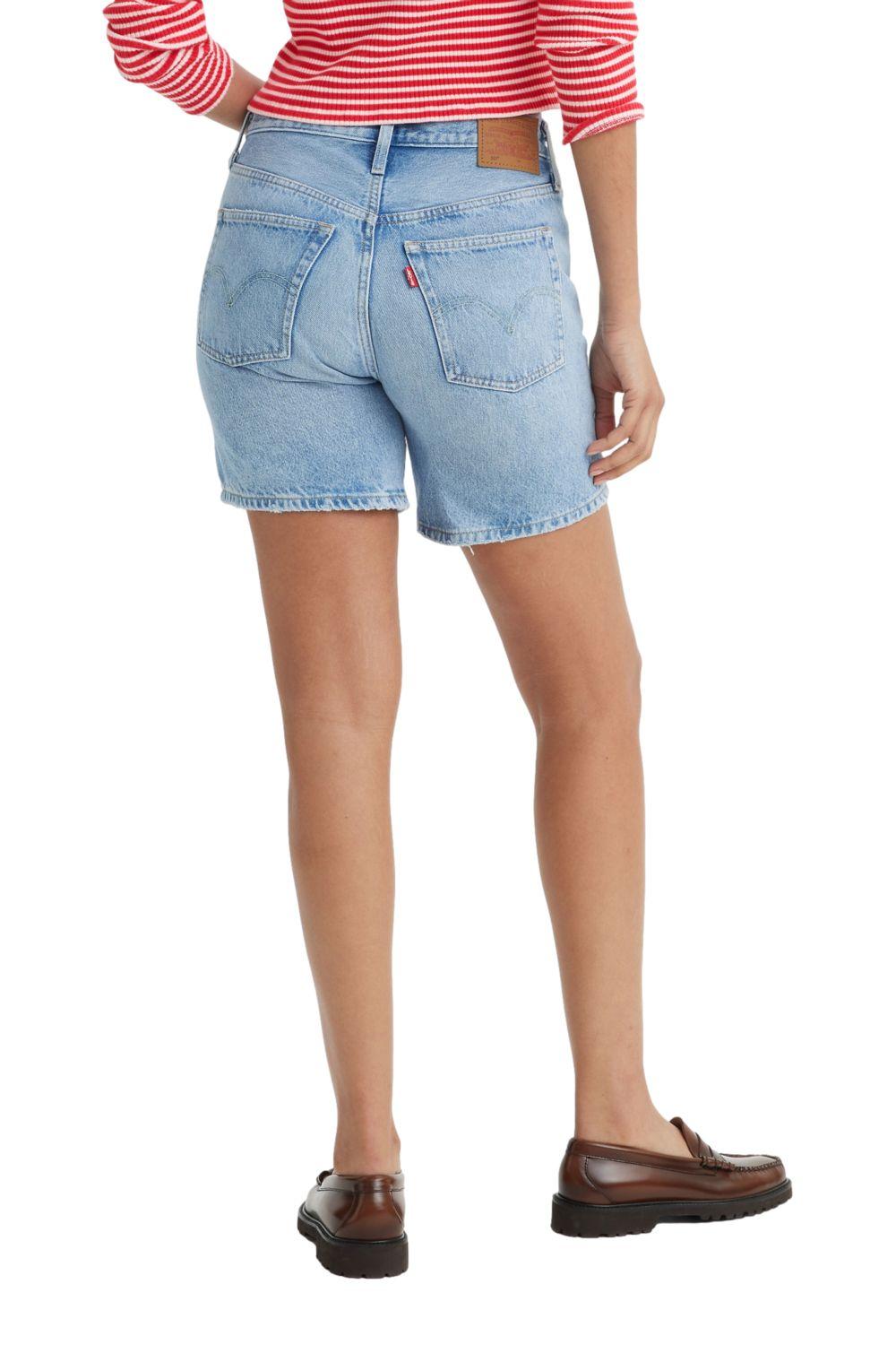 Shorts Mujer 501 Mid Thigh Celeste Levis 85833-0055-2