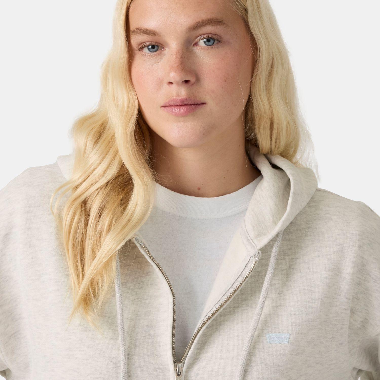 Polerón Mujer Everyday Full Zip Hoodie Gris Levis 0082L-0005-3