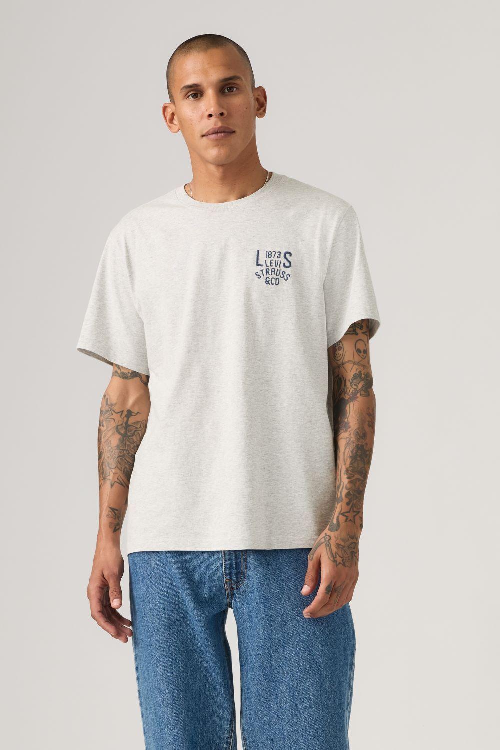 Polera Hombre Relaxed Fit Gris Levis 16143-2100-0