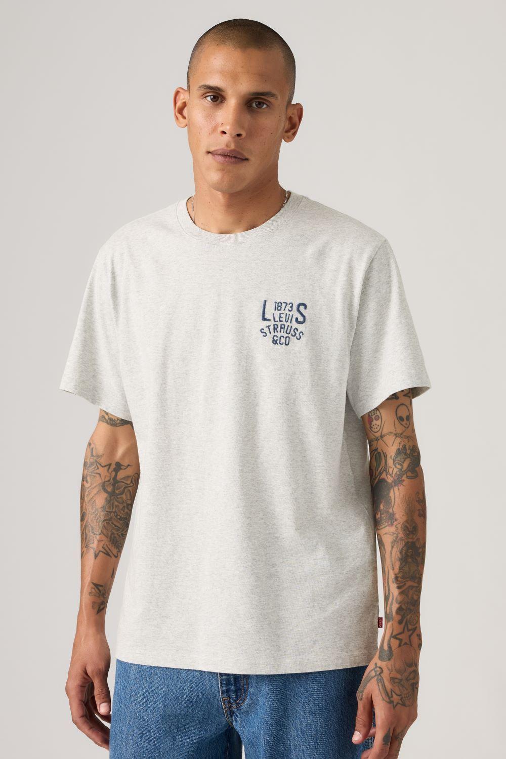 Polera Hombre Relaxed Fit Gris Levis 16143-2100-2