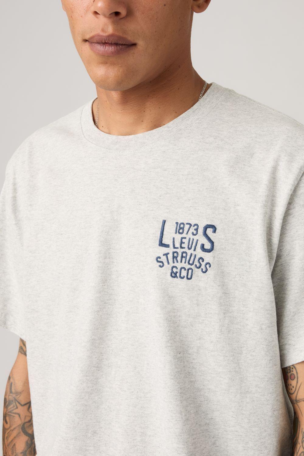 Polera Hombre Relaxed Fit Gris Levis 16143-2100-3