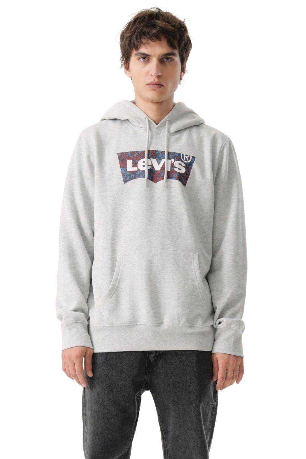 Polerón Hombre Standard Graphic Hoodie Gris Levis 38424-0155-0