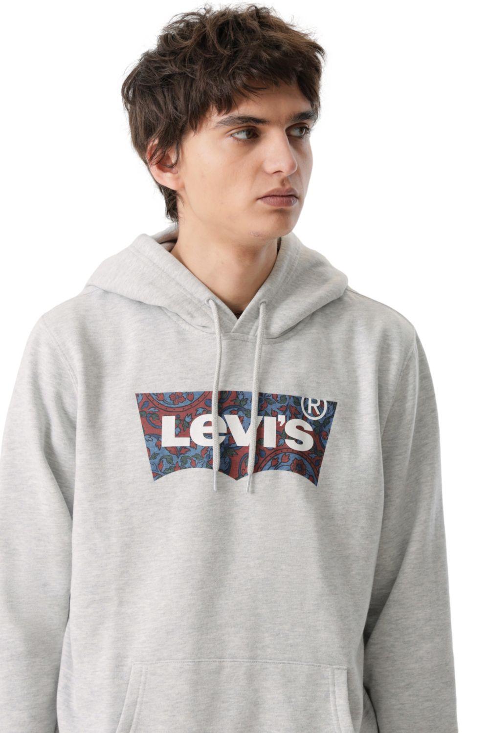 Polerón Hombre Standard Graphic Hoodie Gris Levis 38424-0155-4