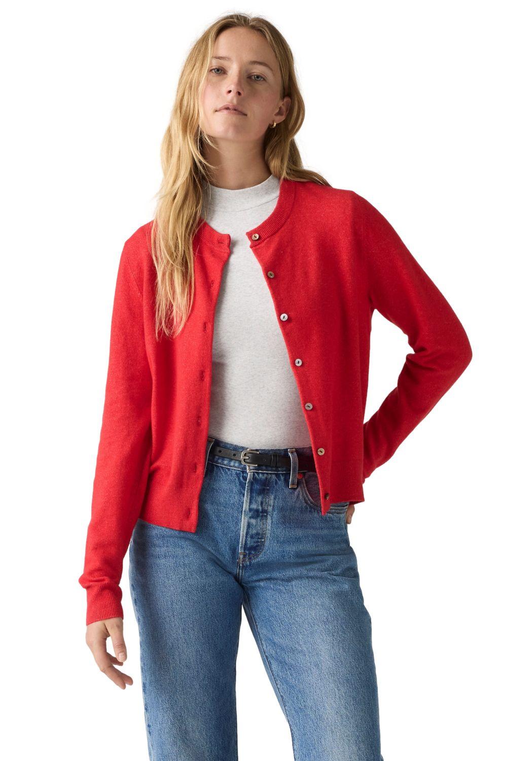 Sweater Mujer Tara Super Soft Rojo Levis 0037P-0002-0