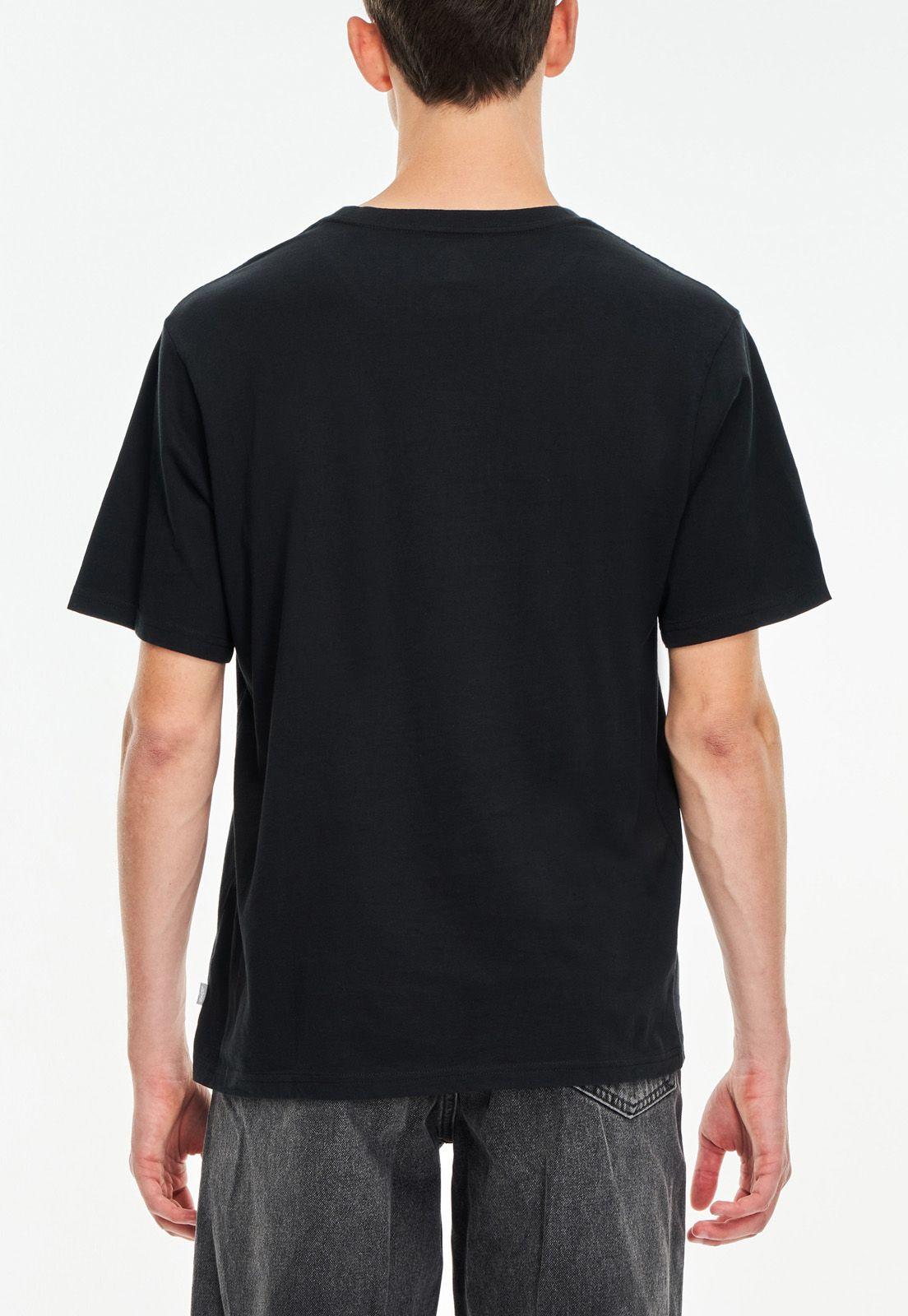 Polera Hombre Cuello Redondo Gráfica Silvertab Negra Levis 16143-0614-1