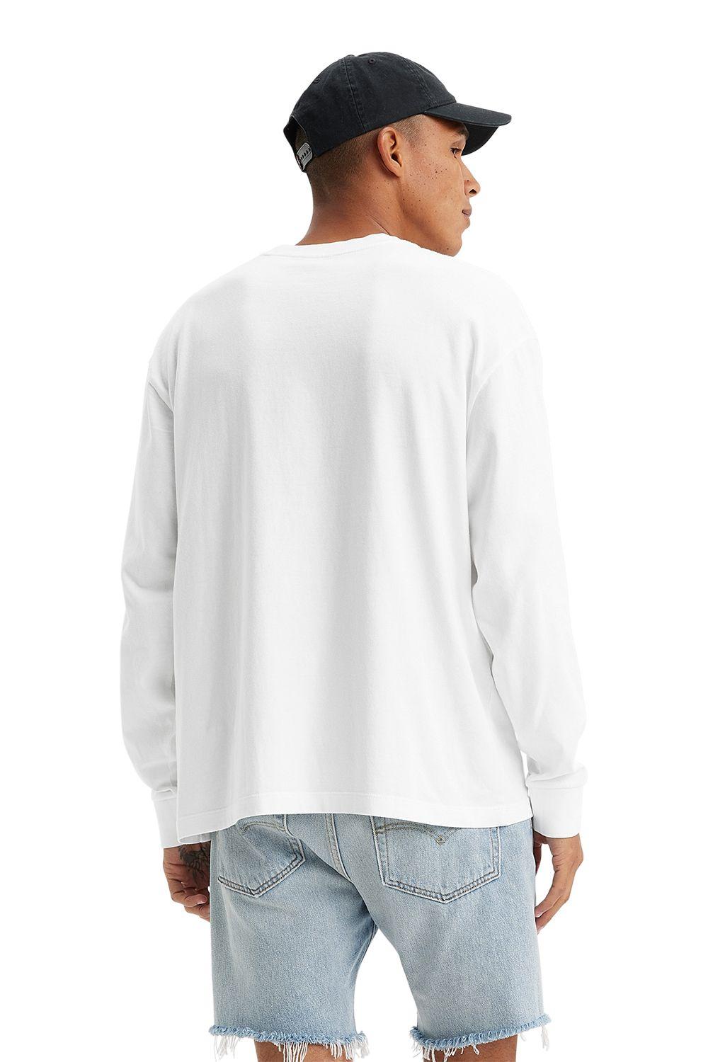 Polera Hombre Authentic Tee Blanco Levis A6887-0004-1