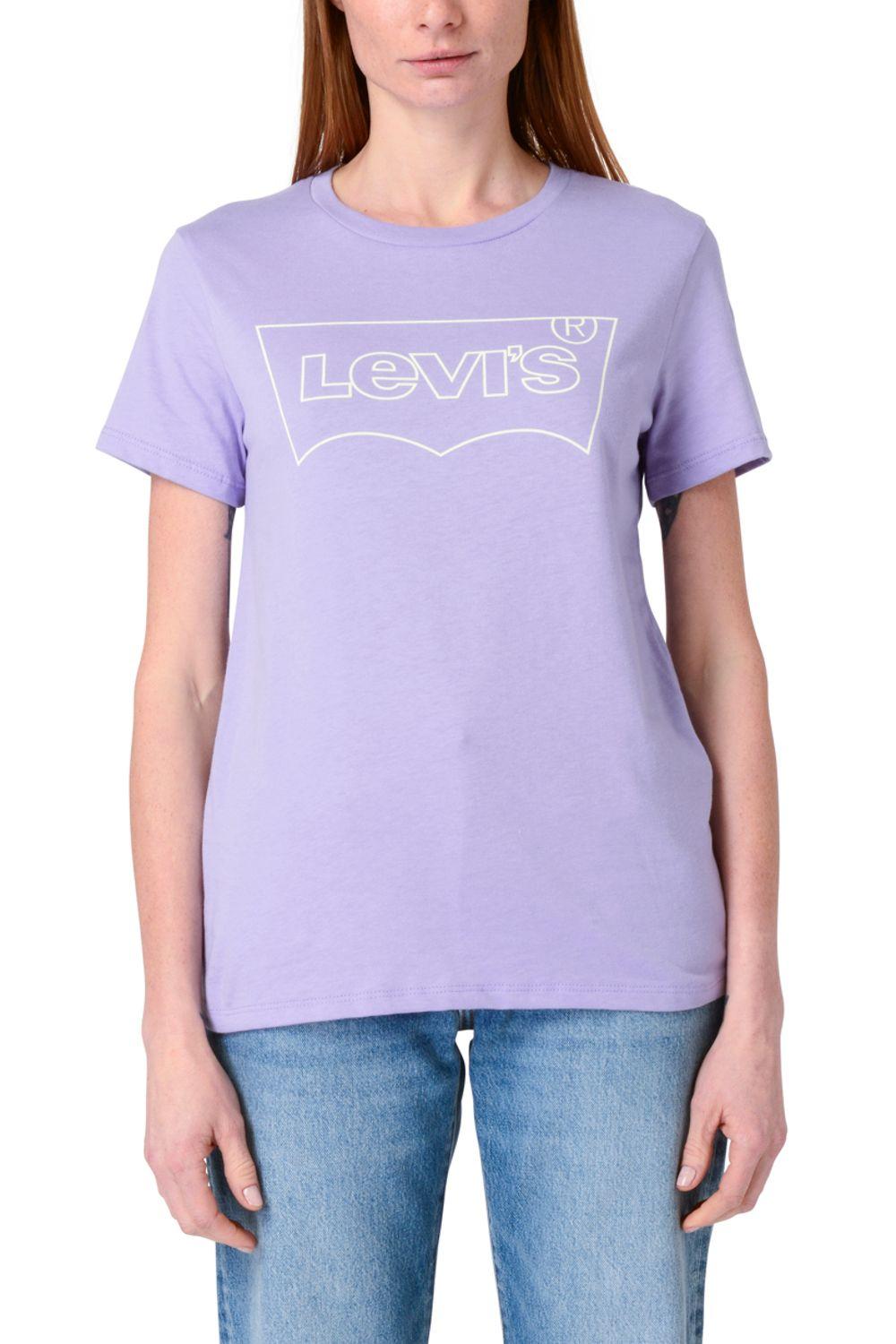 Polera Mujer Regular Fit Lila Levis 17369-2966-0