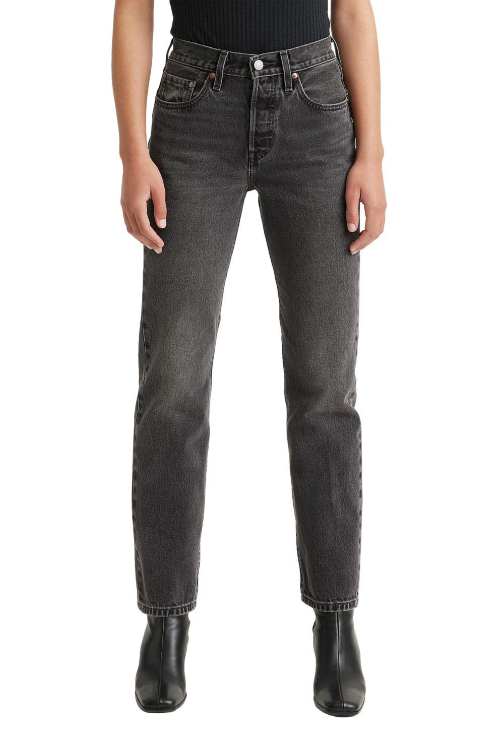 Jeans Mujer 501 Original Fit Negro Levis 12501-0452-0